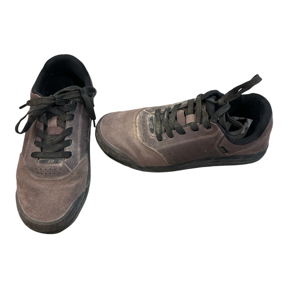 Specialized 2FO Method Mountain Bike Shoes Mens Size 10.5 Maroon Gum Canvas